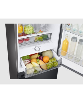 Külmik samsung, 203 cm, 273/114 l, 35 db, elektrooniline juhtimine, nofrost, must matt-foto5