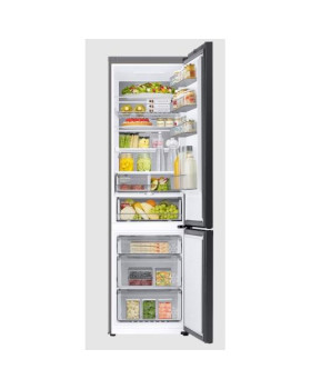 Külmik samsung, 203 cm, 273/114 l, 35 db, elektrooniline juhtimine, wifi, nofrost, must-foto4
