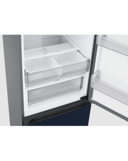 Külmik samsung, 203 cm, 276/114 l, 35 db, elektrooniline juhtimine, nofrost, navy-foto5