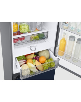 Külmik samsung, 203 cm, 276/114 l, 35 db, elektrooniline juhtimine, nofrost, navy-foto6