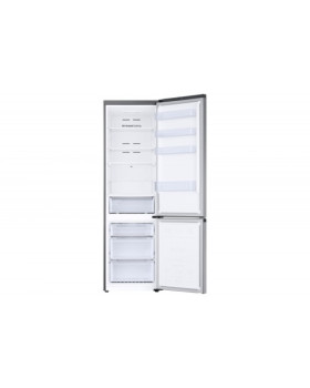 Külmik samsung, 203 cm, 276/114 l, 35 db, puutetundlik juhtimine, nofrost, hõbedane-foto2