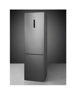 Külmik aeg, 201 cm, 266/101 l, 38 db, elektrooniline juhtimine, rv teras-foto3