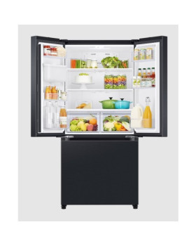 Külmik side-by-side samsung, 178 cm, 330/165 l, 40 db, prantsuse uks, elektrooniline juhtimine, nofrost, must-foto4