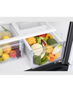 Külmik side-by-side samsung, 178 cm, 330/165 l, 40 db, prantsuse uks, elektrooniline juhtimine, nofrost, must-foto5