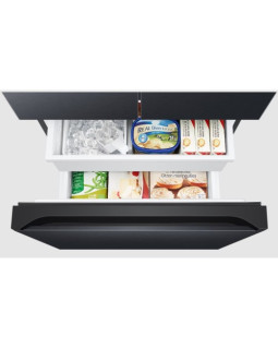 Külmik side-by-side samsung, 178 cm, 330/165 l, 40 db, prantsuse uks, elektrooniline juhtimine, nofrost, must-foto7