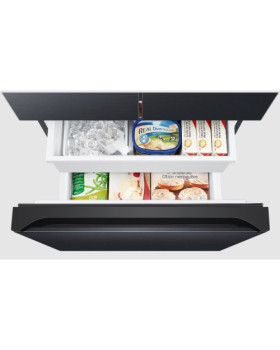 Külmik side-by-side samsung, 178 cm, 330/165 l, 40 db, prantsuse uks, elektrooniline juhtimine, nofrost, must-foto7