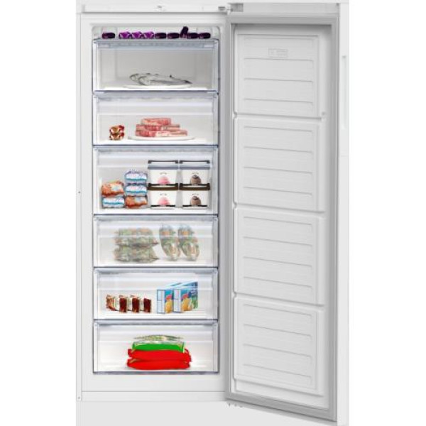 Sügavkülmik beko, 151 cm, 215 l, 36 db, elektrooniline juhtimine, valge