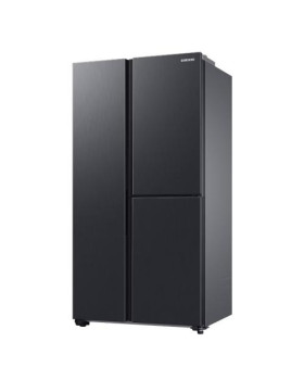 Külmik side-by-side samsung, 178 cm, 403/242 l, 36 db, elektrooniline juhtimine, nofrost, must-foto3