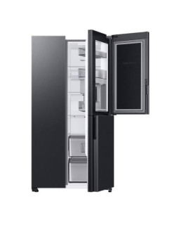 Külmik side-by-side samsung, 178 cm, 403/242 l, 36 db, elektrooniline juhtimine, nofrost, must-foto4