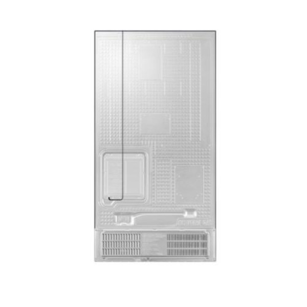 Külmik side-by-side samsung, 178 cm, 370/208 l, 37 db, elektrooniline juhtimine, nofrost, hõbedane