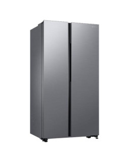 Külmik side-by-side samsung, 178 cm, 418/237 l, 37 db, elektrooniline juhtimine, nofrost, hõbedane-foto2