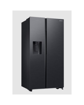 Külmik side-by-side samsung, 178 cm, 417/218 l, 37 db, elektrooniline juhtimine, nofrost, must-foto2