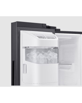 Külmik side-by-side samsung, 178 cm, 417/218 l, 37 db, elektrooniline juhtimine, nofrost, must-foto6