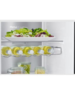 Külmik side-by-side samsung, 178 cm, 417/218 l, 37 db, elektrooniline juhtimine, nofrost, hõbedane-foto5