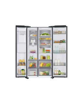 Külmik side-by-side samsung rs6ha8891b1, 178 cm, 389/225 l, 36 db, elektrooniline juhtimine, nofrost, matt must-foto3