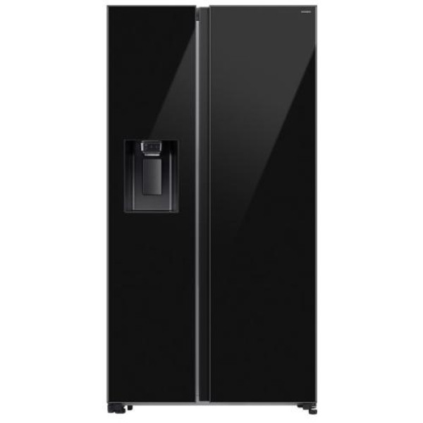 Külmik side-by-side samsung, 178 cm, 417/218 l, 36 db, elektrooniline juhtimine, nofrost, must