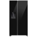 Külmik side-by-side samsung, 178 cm, 417/218 l, 36 db, elektrooniline juhtimine, nofrost, must