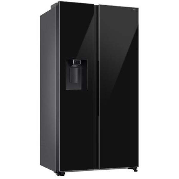 Külmik side-by-side samsung, 178 cm, 417/218 l, 36 db, elektrooniline juhtimine, nofrost, must