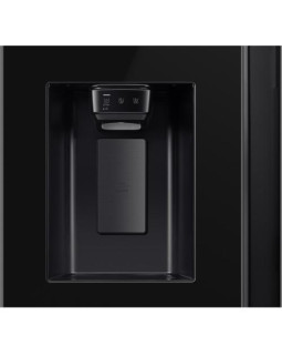 Külmik side-by-side samsung, 178 cm, 417/218 l, 36 db, elektrooniline juhtimine, nofrost, must-foto5