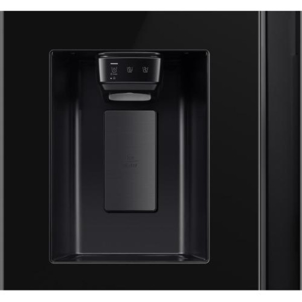 Külmik side-by-side samsung, 178 cm, 417/218 l, 36 db, elektrooniline juhtimine, nofrost, must