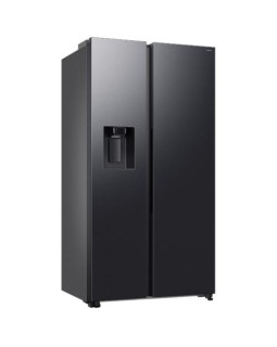 Külmik side-by-side samsung, 178 cm, 420/220 l, 36 db, elektrooniline juhtimine, nofrost, must-foto2