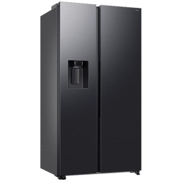 Külmik side-by-side samsung, 178 cm, 420/220 l, 36 db, elektrooniline juhtimine, nofrost, must