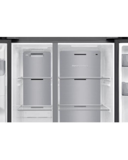 Külmik side-by-side samsung, 178 cm, 420/220 l, 36 db, elektrooniline juhtimine, nofrost, must-foto5