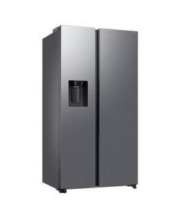 Külmik side-by-side samsung, 178 cm, 420/220 l, 36 db, elektrooniline juhtimine, nofrost, hõbedane-foto2