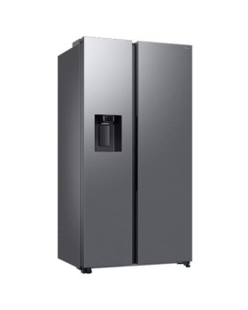 Külmik side-by-side samsung, 178 cm, 420/220 l, 36 db, elektrooniline juhtimine, nofrost, hõbedane-foto2