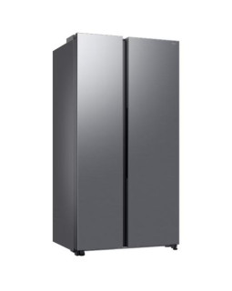 Külmik side-by-side samsung, 178 cm, 420/239 l, 36 db, elektrooniline juhtimine, nofrost, hõbedane-foto2