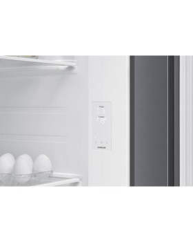 Külmik side-by-side samsung, 178 cm, 420/239 l, 36 db, elektrooniline juhtimine, nofrost, hõbedane-foto6