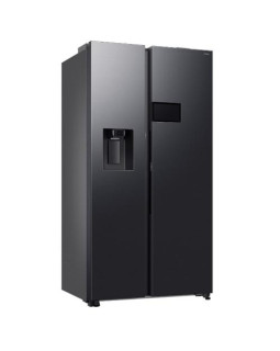 Külmik side-by-side samsung, 178 cm, 401/220 l, 36 db, elektrooniline juhtimine, nofrost, matt must-foto2