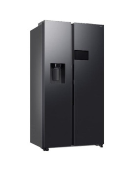 Külmik side-by-side samsung, 178 cm, 401/220 l, 36 db, elektrooniline juhtimine, nofrost, matt must-foto2