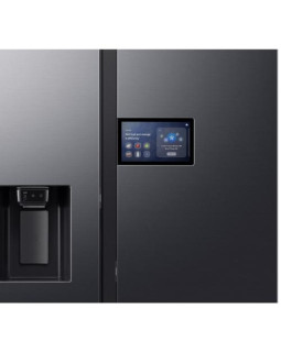 Külmik side-by-side samsung, 178 cm, 401/220 l, 36 db, elektrooniline juhtimine, nofrost, matt must-foto5