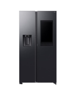 Külmik side-by-side samsung, 178 cm, 389/225 l, 34 db, elektrooniline juhtimine, nofrost, matt must-foto2
