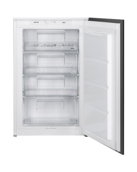 Sügavkülmik smeg, integreeritav, 88 cm, 98 l, 34 db, valge