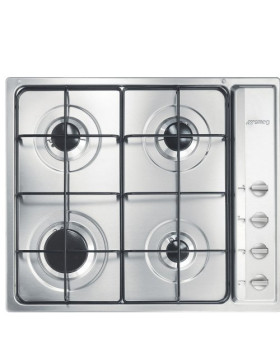 Pliidiplaat smeg selection, 4 x gaas, 60 cm, rv teras