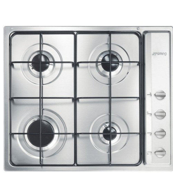 Pliidiplaat smeg selection, 4 x gaas, 60 cm, rv teras Kodumasinad