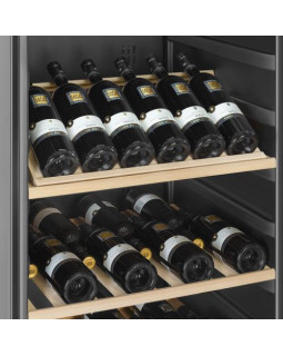 Veinikülmik smeg classic, 185 cm, 39 db, elektrooniline juhtimine, vasak, klaasuks, rv teras/must-foto5