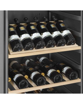 Veinikülmik smeg classic, 185 cm, 39 db, elektrooniline juhtimine, vasak, klaasuks, rv teras/must-foto5