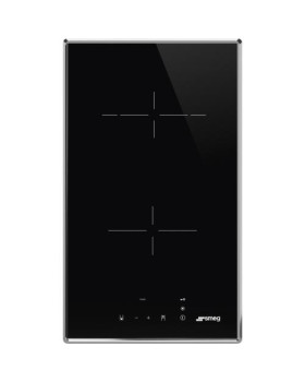 Pliidiplaat smeg, domino, 2 x hilight, 30 cm, rv-raam, must