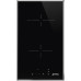 Pliidiplaat smeg, domino, 2 x hilight, 30 cm, rv-raam, must