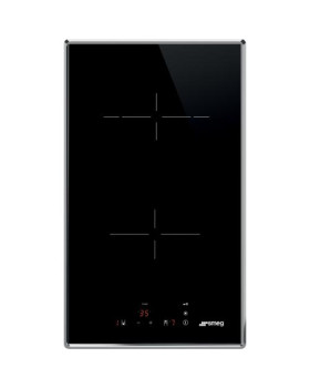 Pliidiplaat smeg, domino, 2 x hilight, 30 cm, rv-raam, must-foto2
