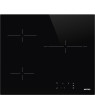 Pliidiplaat smeg, 3 x hilight, 60 cm, must, lõigatud serv