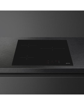 Pliidiplaat smeg, 3 x hilight, 60 cm, must, lõigatud serv-foto4
