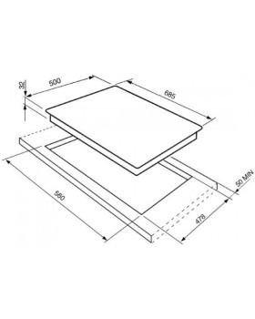 Pliidiplaat smeg classic, 5 x gaas, 70 cm, rv teras-foto2