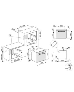 Ahi smeg cortina, 70 l, a, kreem/messing-foto2