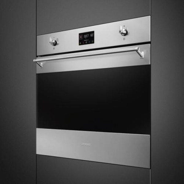 Ahi smeg classic, 77 l, a, aurupuhastus, rv teras/must