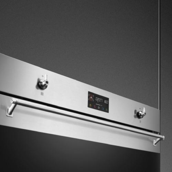 Ahi smeg classic, 77 l, a, aurupuhastus, rv teras/must