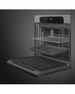 Ahi smeg musa, a+, 70 l, pürolüüs, must/hõbedane-foto3